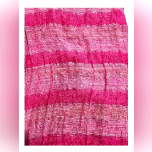 ELEGANT Shawl Style Scarf Pink - Picture 4 of 4
